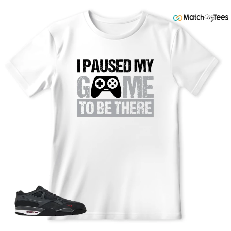 NIKE AIR JORDAN 4 RM SP X NIGEL SYLVESTER ANTHRACITE SNEAKER Matching Tees t-shirt
