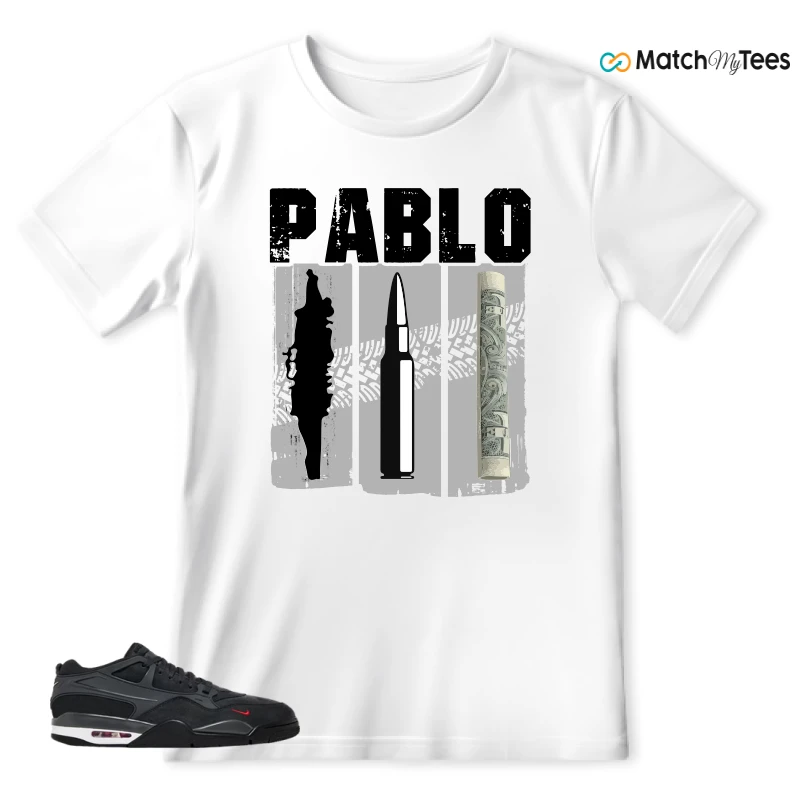 NIKE AIR JORDAN 4 RM SP X NIGEL SYLVESTER ANTHRACITE SNEAKER Matching Tees t-shirt