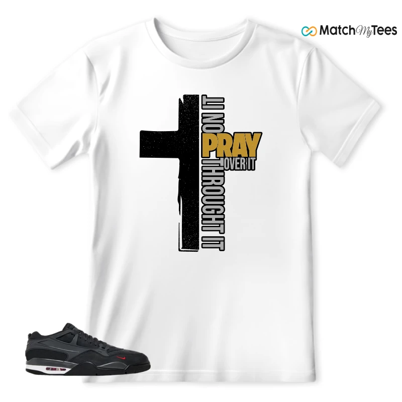 NIKE AIR JORDAN 4 RM SP X NIGEL SYLVESTER ANTHRACITE SNEAKER Matching Tees t-shirt