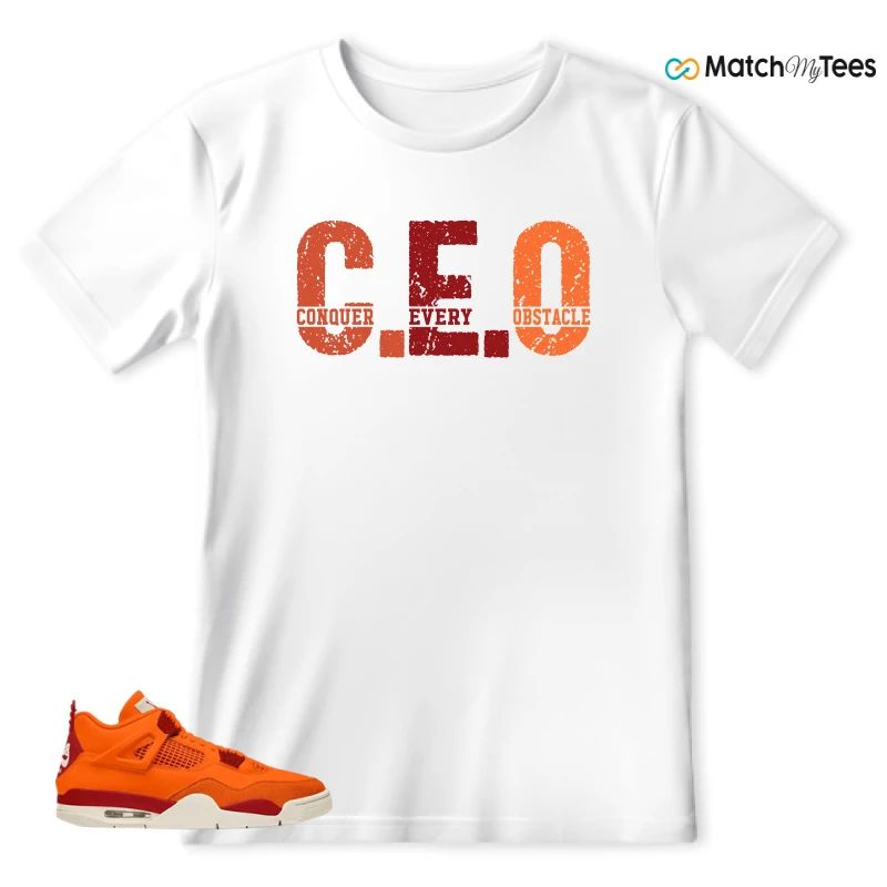 NIKE AIR JORDAN 4 X NIGEL SYLVESTER BIKE AIR FIREWOOD ORANGE SNEAKER Matching Tees t-shirt