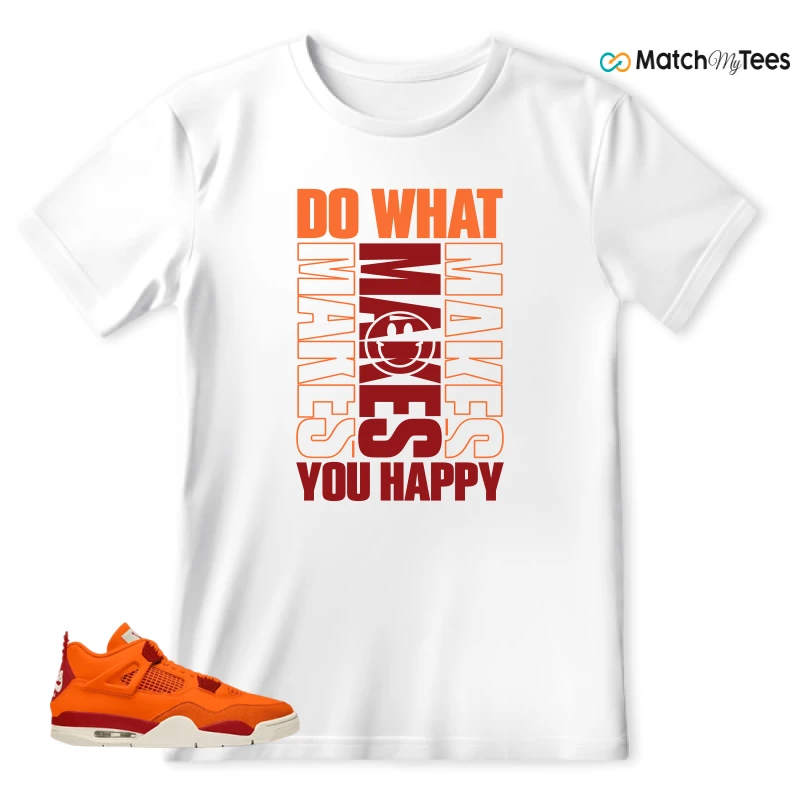 NIKE AIR JORDAN 4 X NIGEL SYLVESTER BIKE AIR FIREWOOD ORANGE SNEAKER Matching Tees t-shirt