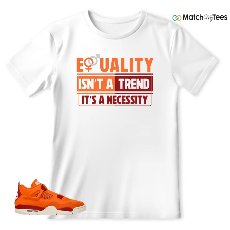 NIKE AIR JORDAN 4 X NIGEL SYLVESTER BIKE AIR FIREWOOD ORANGE SNEAKER Matching Tees t-shirt