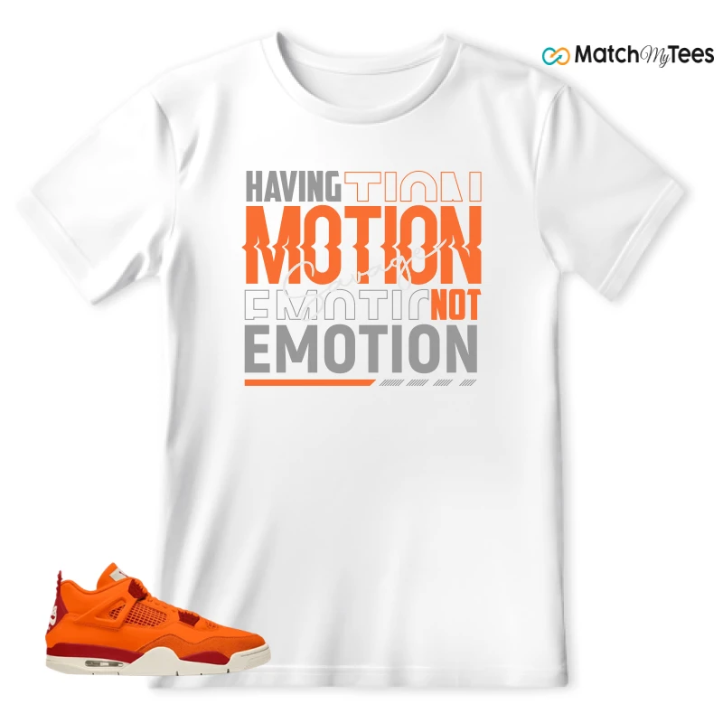 NIKE AIR JORDAN 4 X NIGEL SYLVESTER BIKE AIR FIREWOOD ORANGE SNEAKER Matching Tees t-shirt