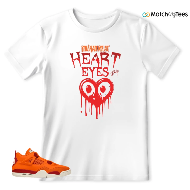 NIKE AIR JORDAN 4 X NIGEL SYLVESTER BIKE AIR FIREWOOD ORANGE SNEAKER Matching Tees t-shirt
