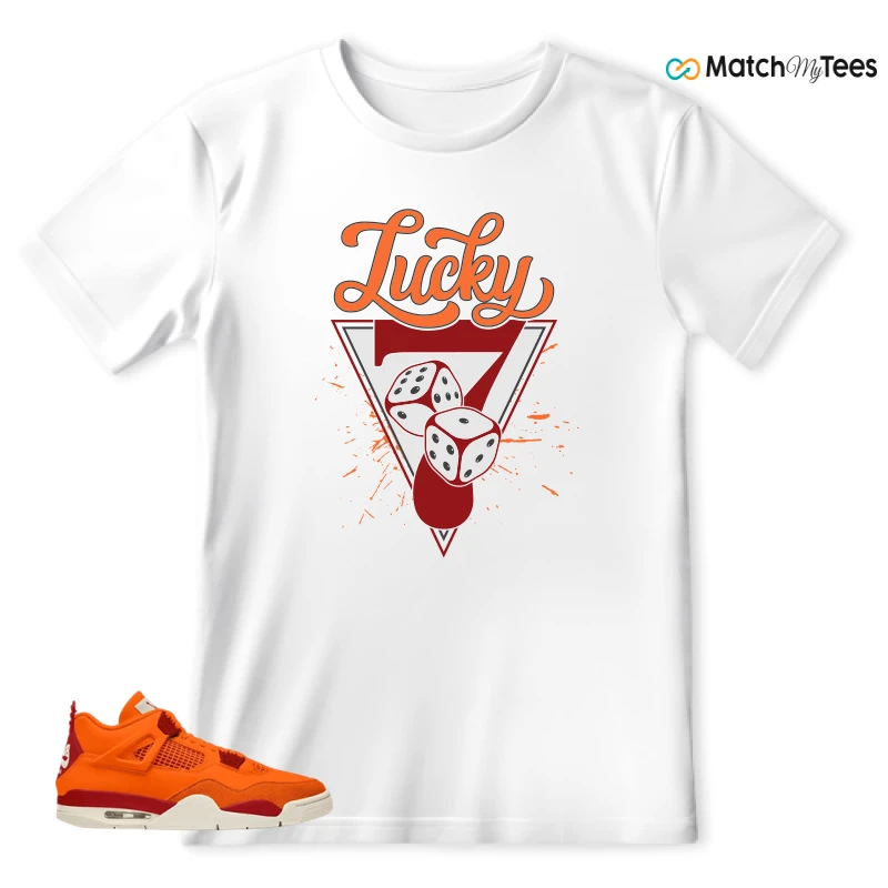 NIKE AIR JORDAN 4 X NIGEL SYLVESTER BIKE AIR FIREWOOD ORANGE SNEAKER Matching Tees t-shirt
