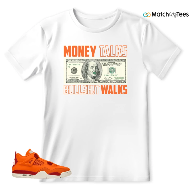 NIKE AIR JORDAN 4 X NIGEL SYLVESTER BIKE AIR FIREWOOD ORANGE SNEAKER Matching Tees t-shirt