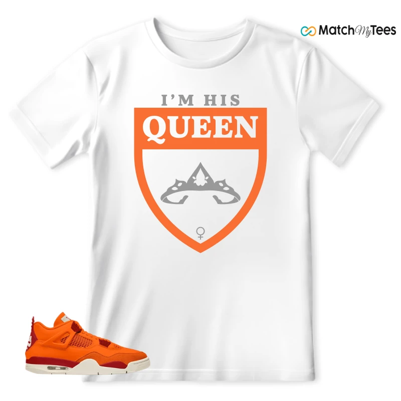 NIKE AIR JORDAN 4 X NIGEL SYLVESTER BIKE AIR FIREWOOD ORANGE SNEAKER Matching Tees t-shirt