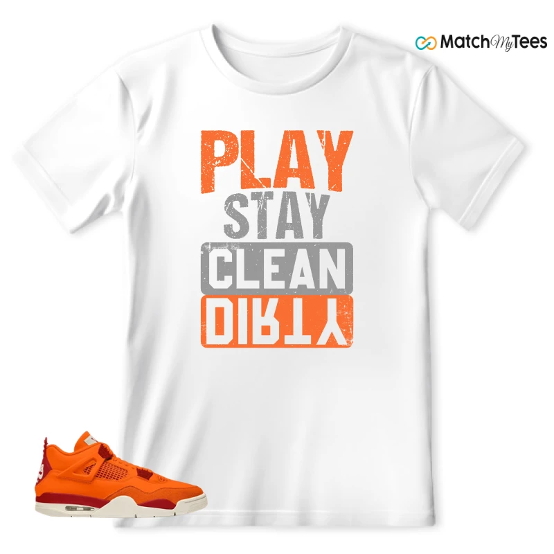 NIKE AIR JORDAN 4 X NIGEL SYLVESTER BIKE AIR FIREWOOD ORANGE SNEAKER Matching Tees t-shirt