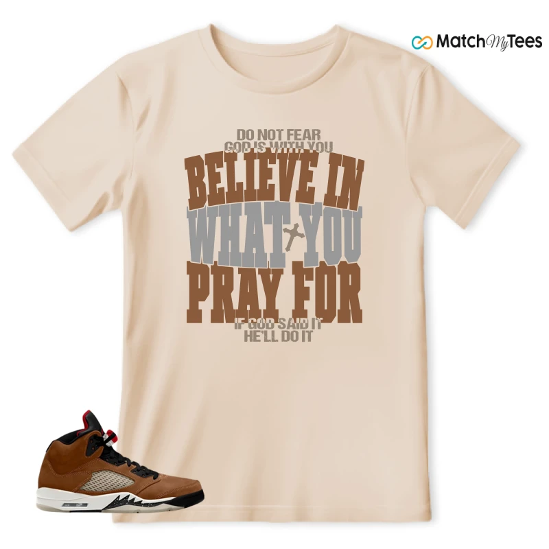 NIKE AIR JORDAN 5 ARCHAEO BROWN 2024 SNEAKER Matching Tees t-shirt