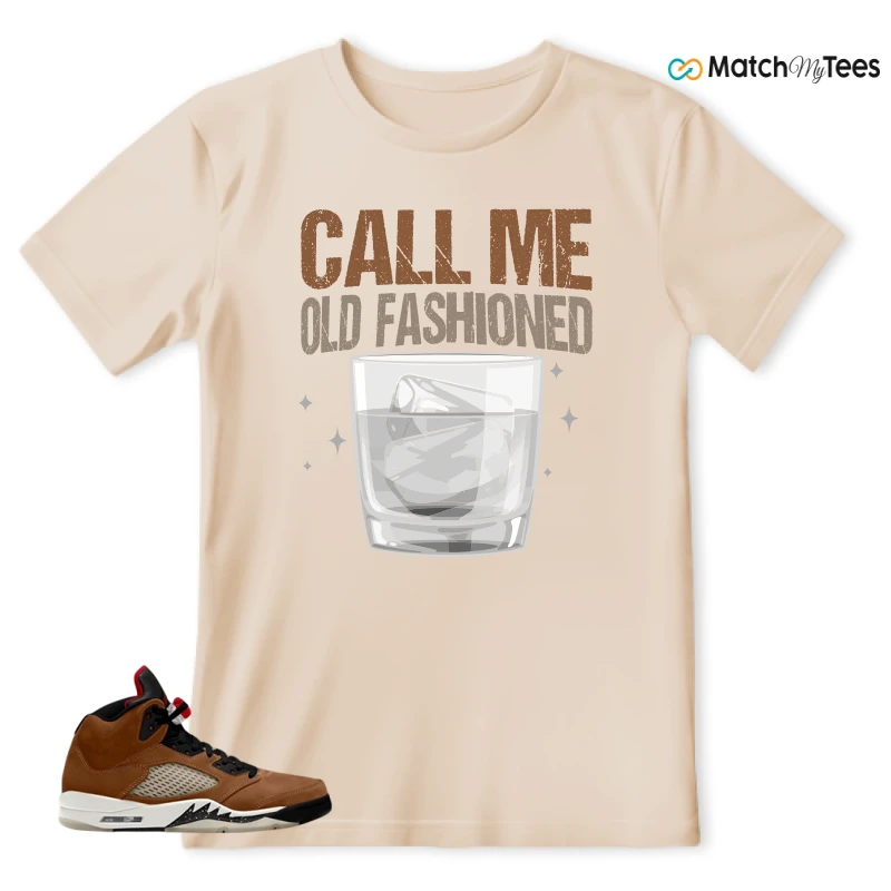 NIKE AIR JORDAN 5 ARCHAEO BROWN 2024 SNEAKER Matching Tees t-shirt