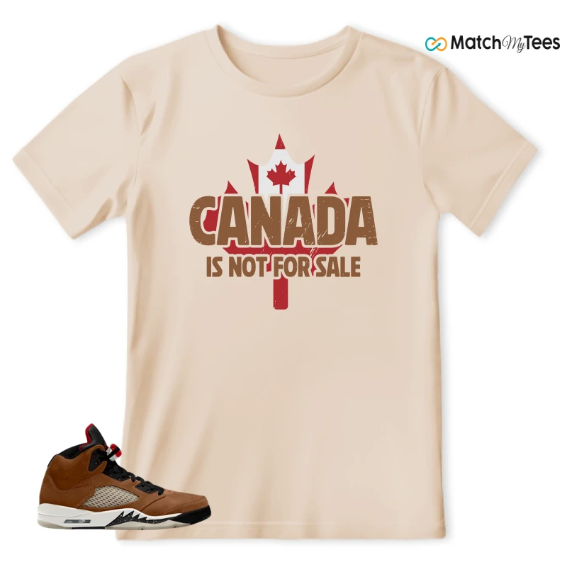 NIKE AIR JORDAN 5 ARCHAEO BROWN 2024 SNEAKER Matching Tees t-shirt