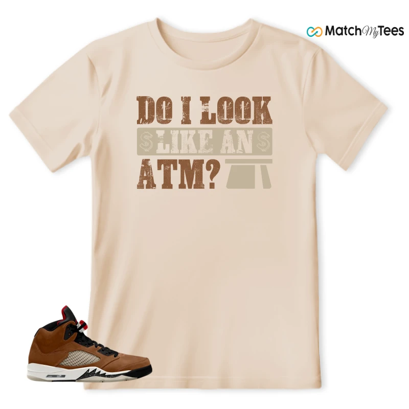 NIKE AIR JORDAN 5 ARCHAEO BROWN 2024 SNEAKER Matching Tees t-shirt