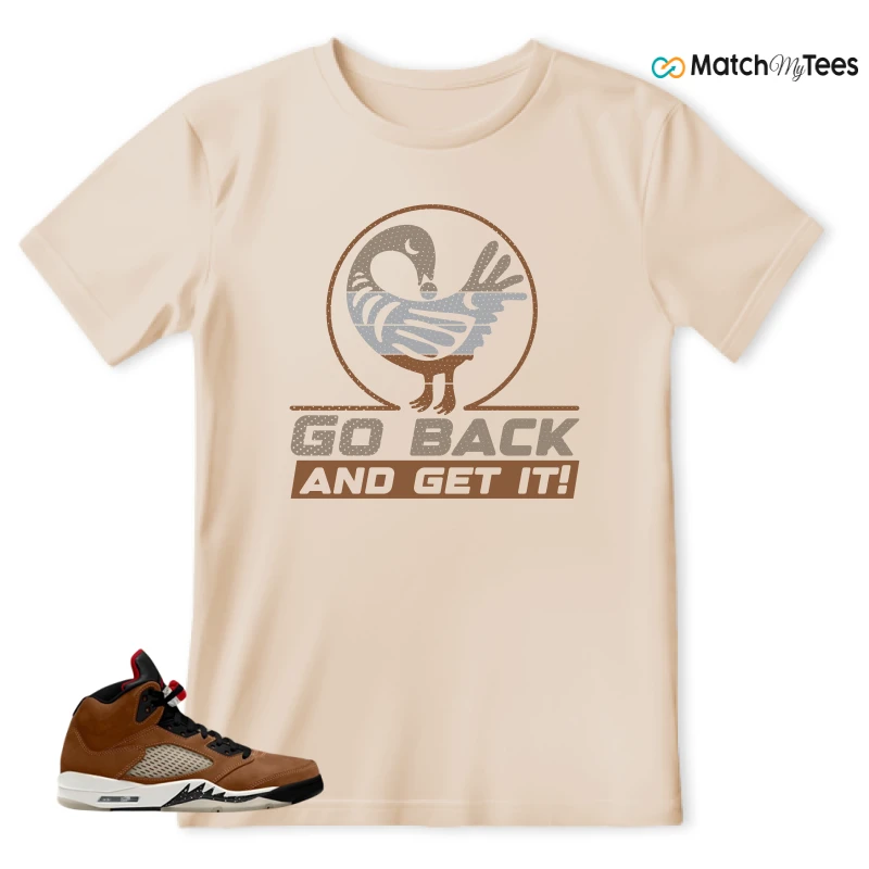 NIKE AIR JORDAN 5 ARCHAEO BROWN 2024 SNEAKER Matching Tees t-shirt