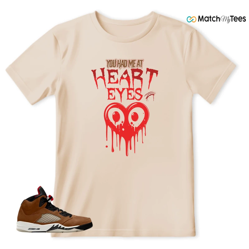 NIKE AIR JORDAN 5 ARCHAEO BROWN 2024 SNEAKER Matching Tees t-shirt