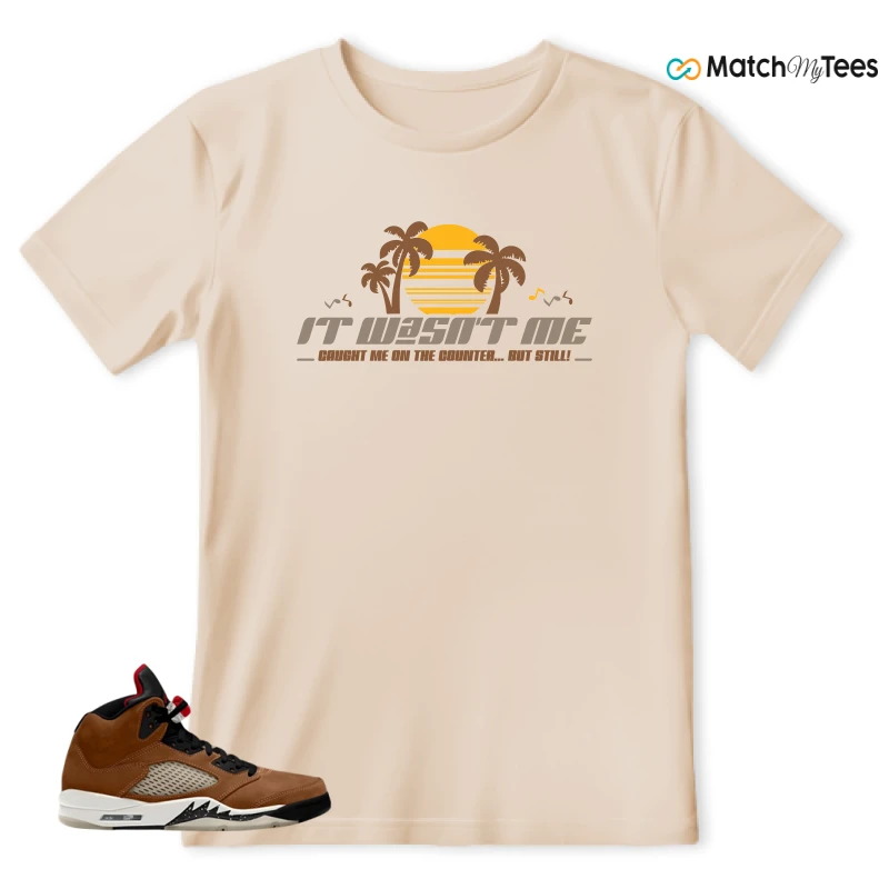NIKE AIR JORDAN 5 ARCHAEO BROWN 2024 SNEAKER Matching Tees t-shirt