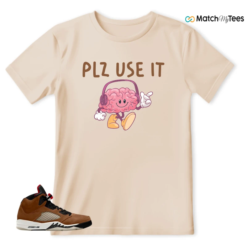 NIKE AIR JORDAN 5 ARCHAEO BROWN 2024 SNEAKER Matching Tees t-shirt