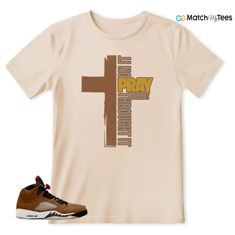NIKE AIR JORDAN 5 ARCHAEO BROWN 2024 SNEAKER Matching Tees T-shirt for Men