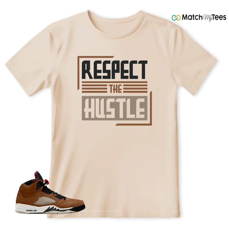 NIKE AIR JORDAN 5 ARCHAEO BROWN 2024 SNEAKER Matching Tees t-shirt