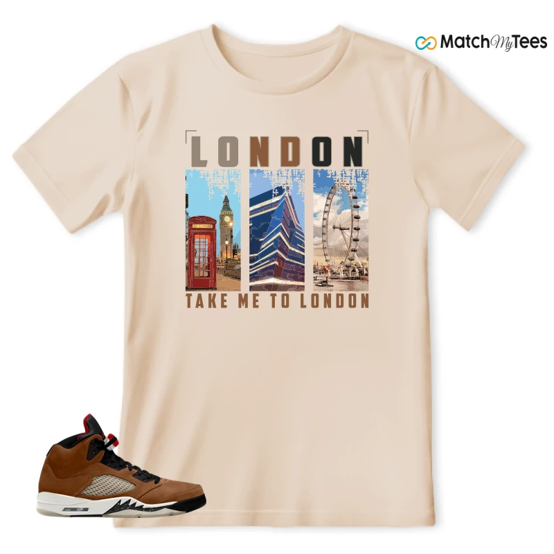NIKE AIR JORDAN 5 ARCHAEO BROWN 2024 SNEAKER Matching Tees t-shirt