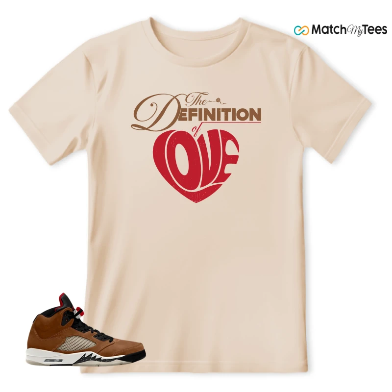 NIKE AIR JORDAN 5 ARCHAEO BROWN 2024 SNEAKER Matching Tees t-shirt