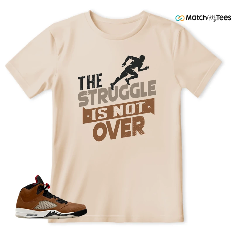 NIKE AIR JORDAN 5 ARCHAEO BROWN 2024 SNEAKER Matching Tees t-shirt