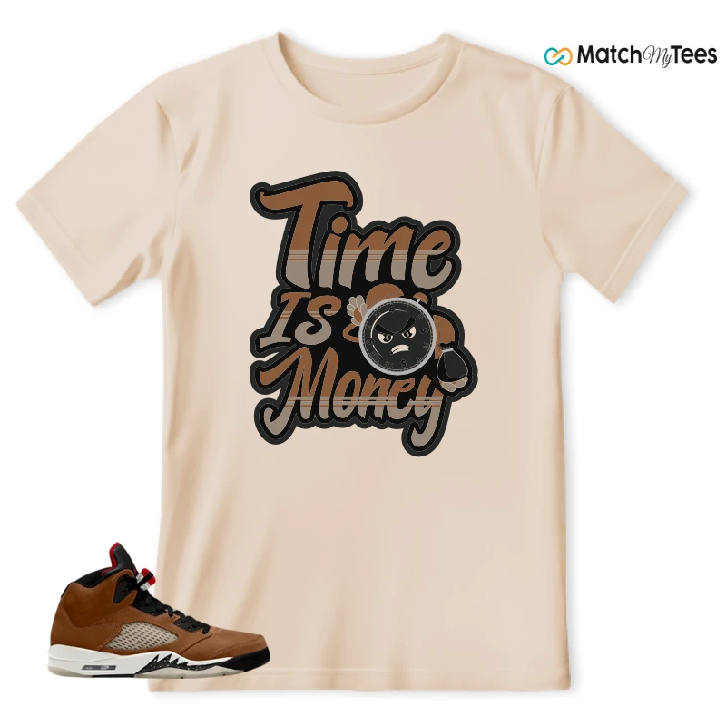 NIKE AIR JORDAN 5 ARCHAEO BROWN 2024 SNEAKER Matching Tees t-shirt