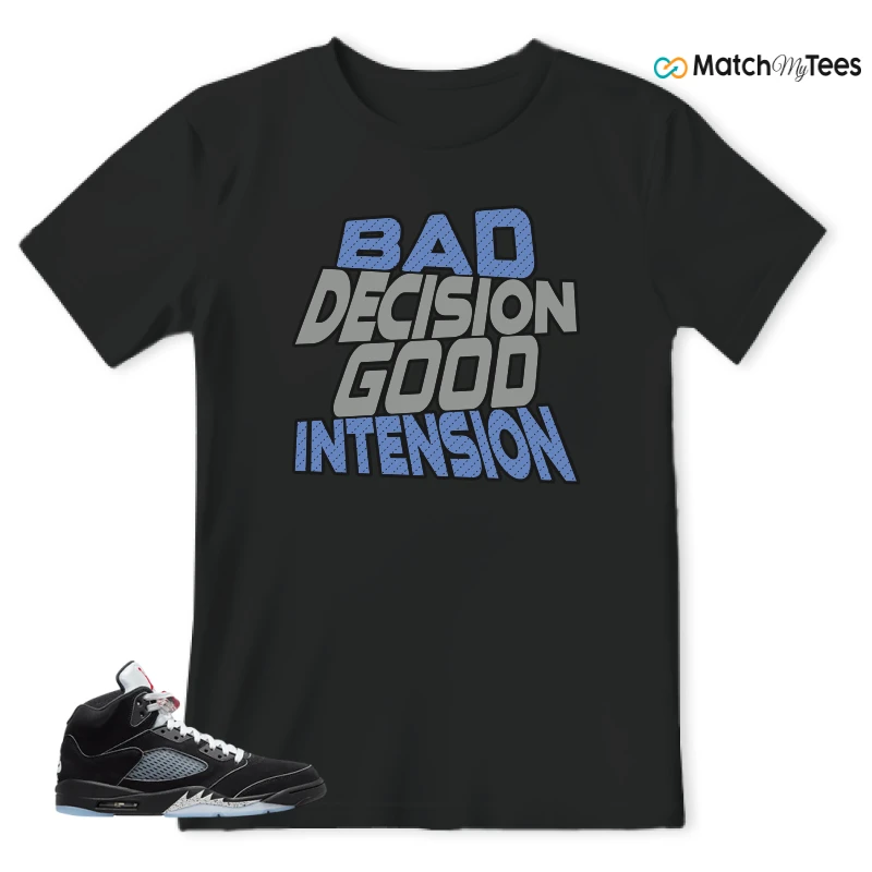 NIKE AIR JORDAN 5 REIMAGINED SNEAKER Matching Tees t-shirt