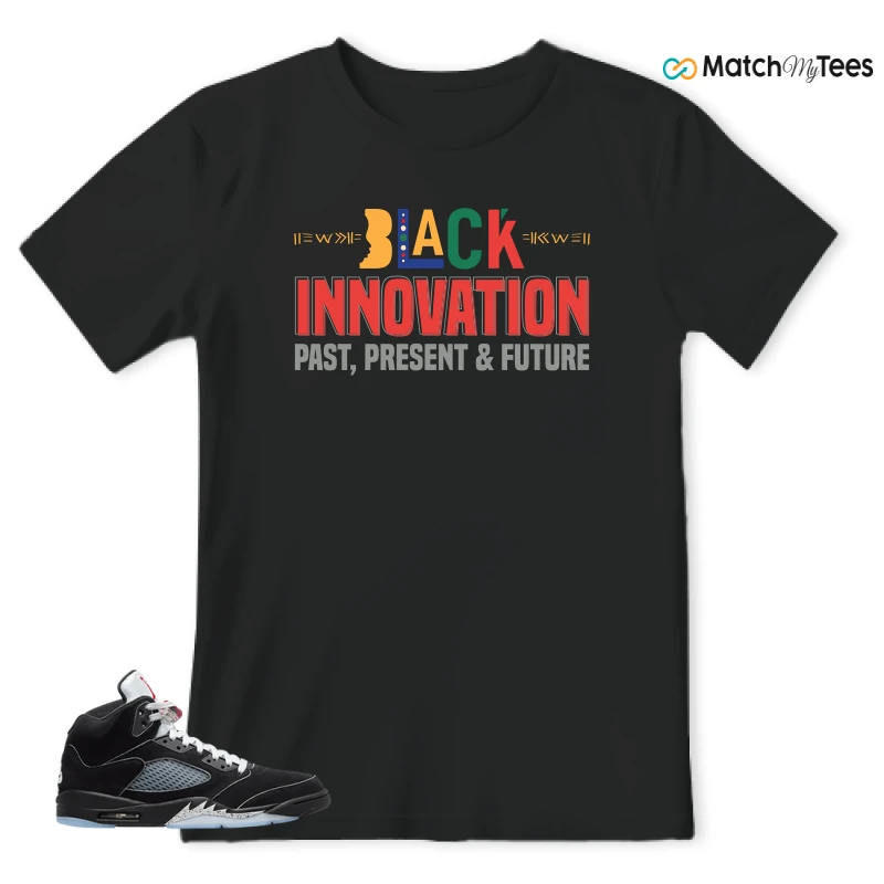NIKE AIR JORDAN 5 REIMAGINED SNEAKER Matching Tees t-shirt