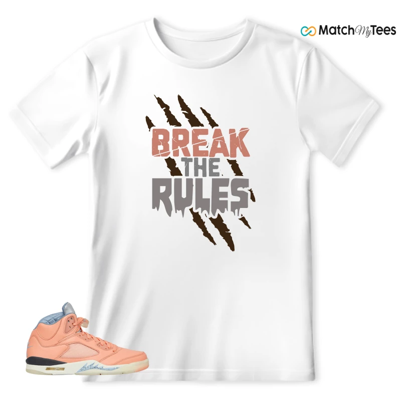 NIKE AIR JORDAN 5 RETRO DJ KHALED WE THE BEST CRIMSON BLISS SNEAKER Matching Tees t-shirt
