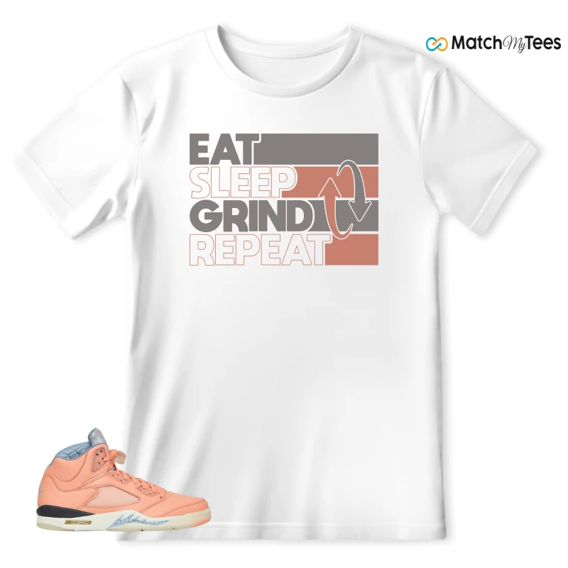 NIKE AIR JORDAN 5 RETRO DJ KHALED WE THE BEST CRIMSON BLISS SNEAKER Matching Tees t-shirt