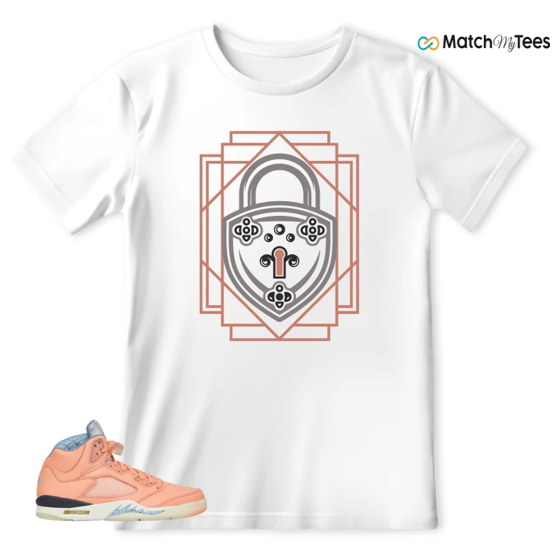 NIKE AIR JORDAN 5 RETRO DJ KHALED WE THE BEST CRIMSON BLISS SNEAKER Matching Tees t-shirt