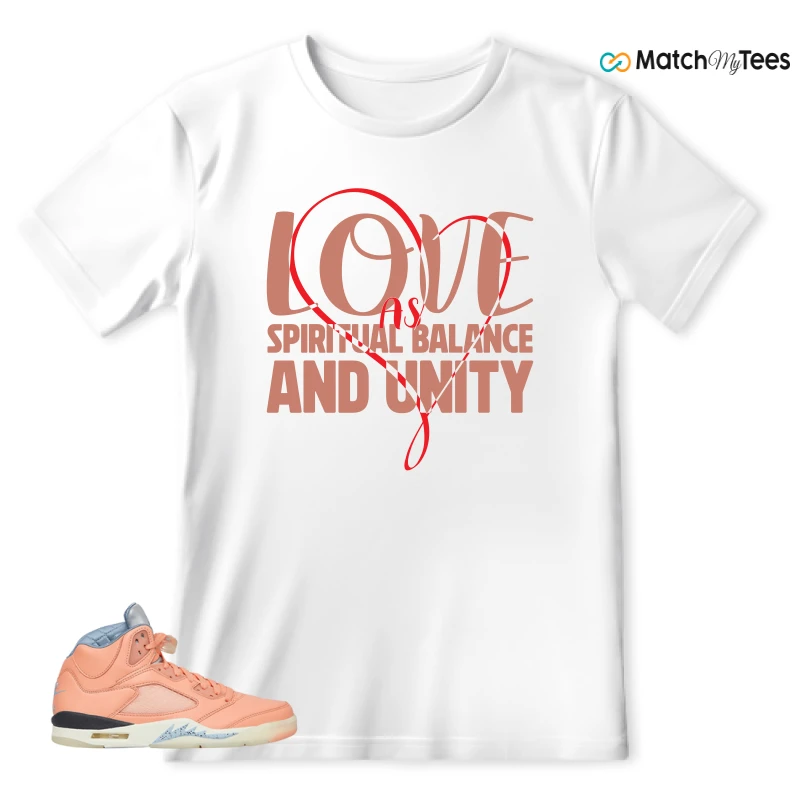 NIKE AIR JORDAN 5 RETRO DJ KHALED WE THE BEST CRIMSON BLISS SNEAKER Matching Tees t-shirt