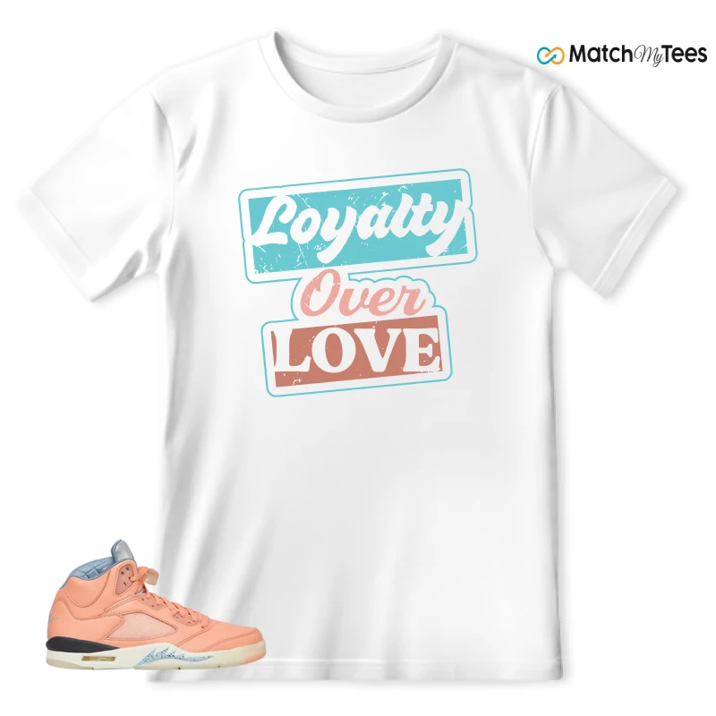 NIKE AIR JORDAN 5 RETRO DJ KHALED WE THE BEST CRIMSON BLISS SNEAKER Matching Tees t-shirt