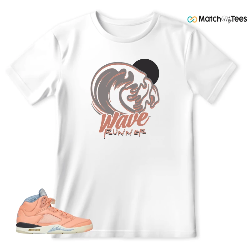 NIKE AIR JORDAN 5 RETRO DJ KHALED WE THE BEST CRIMSON BLISS SNEAKER Matching Tees t-shirt