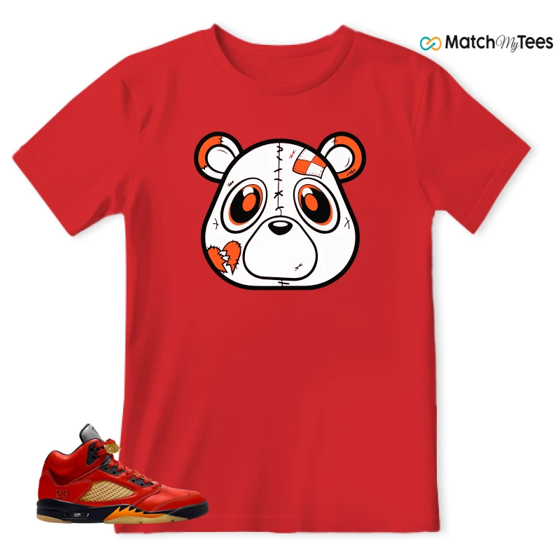 NIKE AIR JORDAN 5 RETRO DUNK ON MARS (WOMEN'S) SNEAKER Matching Tees t-shirt