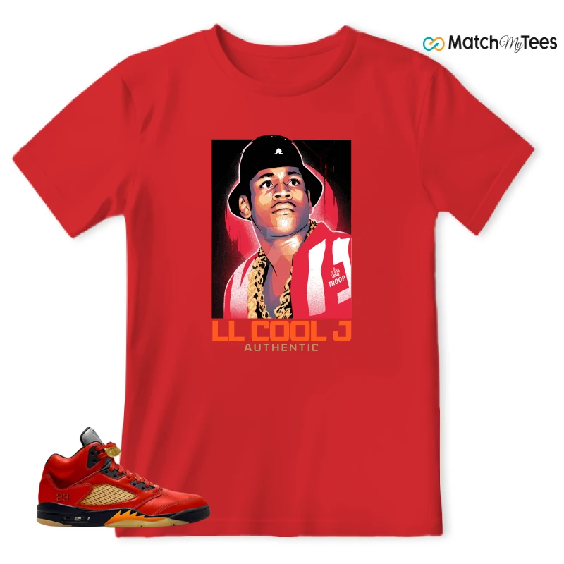 NIKE AIR JORDAN 5 RETRO DUNK ON MARS (WOMEN'S) SNEAKER Matching Tees t-shirt