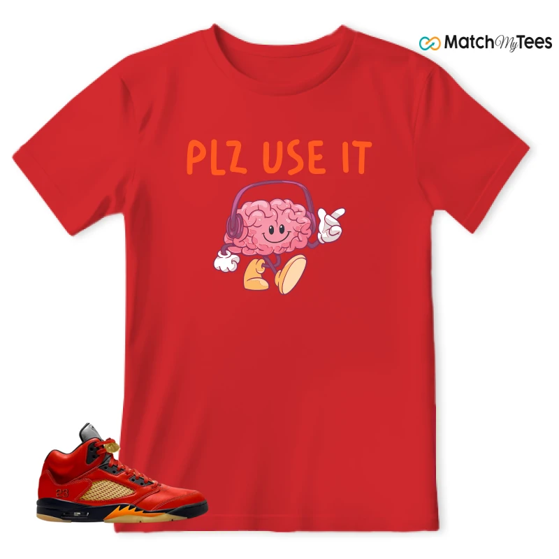 NIKE AIR JORDAN 5 RETRO DUNK ON MARS (WOMEN'S) SNEAKER Matching Tees t-shirt