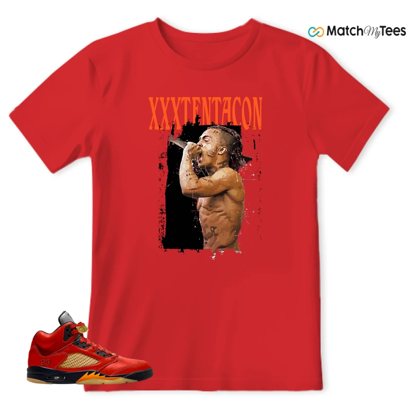 NIKE AIR JORDAN 5 RETRO DUNK ON MARS (WOMEN'S) SNEAKER Matching Tees t-shirt