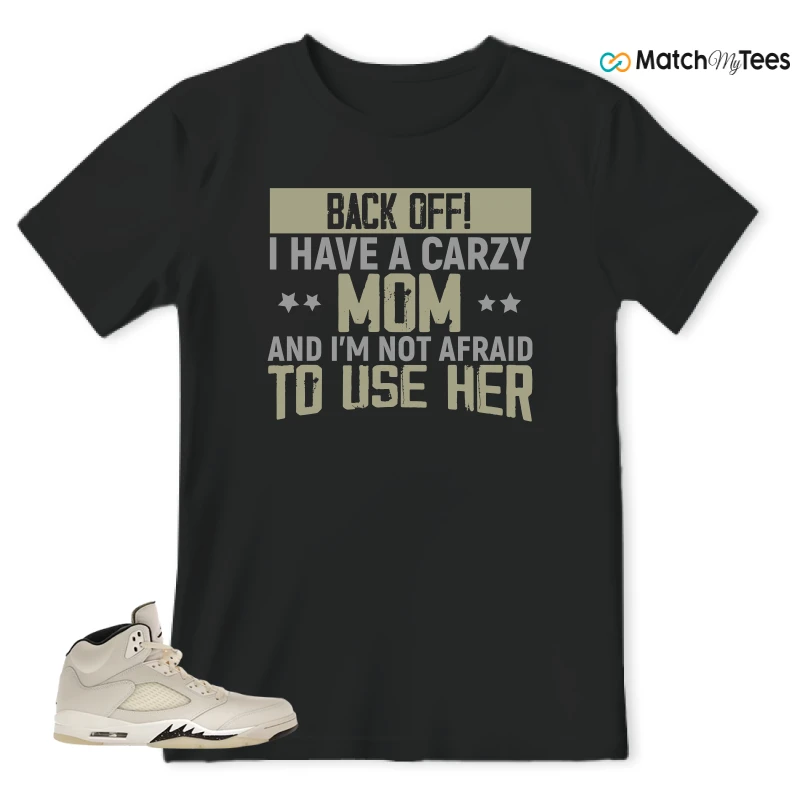 NIKE AIR JORDAN 5 RETRO SAIL SNEAKER Matching Tees t-shirt