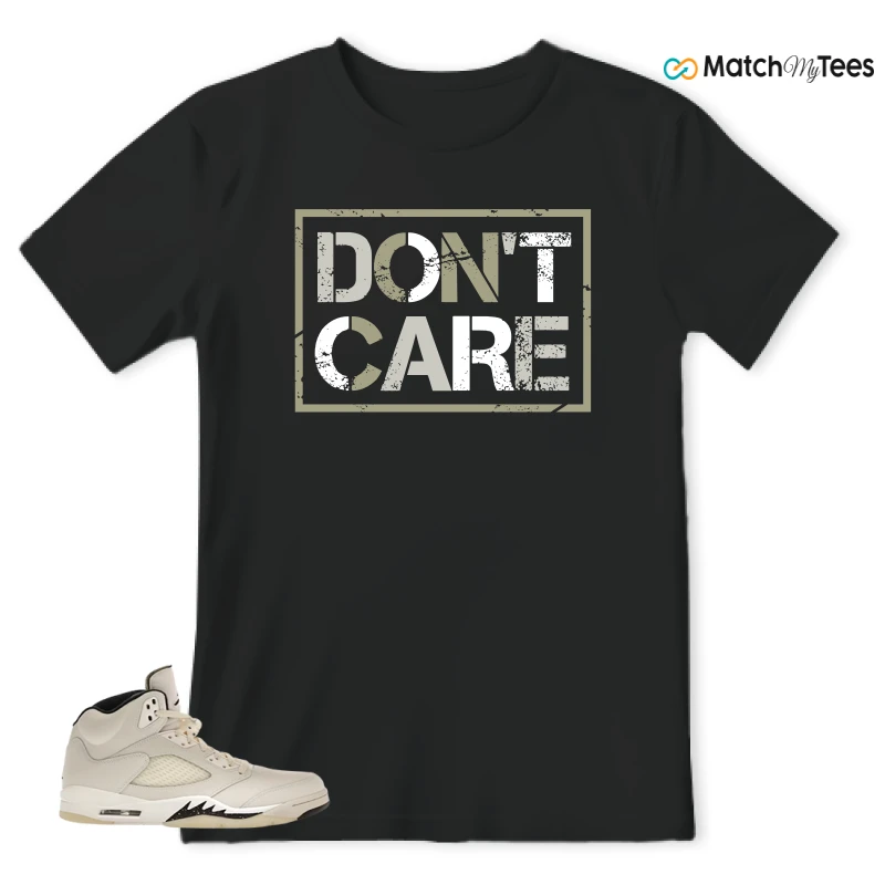 NIKE AIR JORDAN 5 RETRO SAIL SNEAKER Matching Tees t-shirt