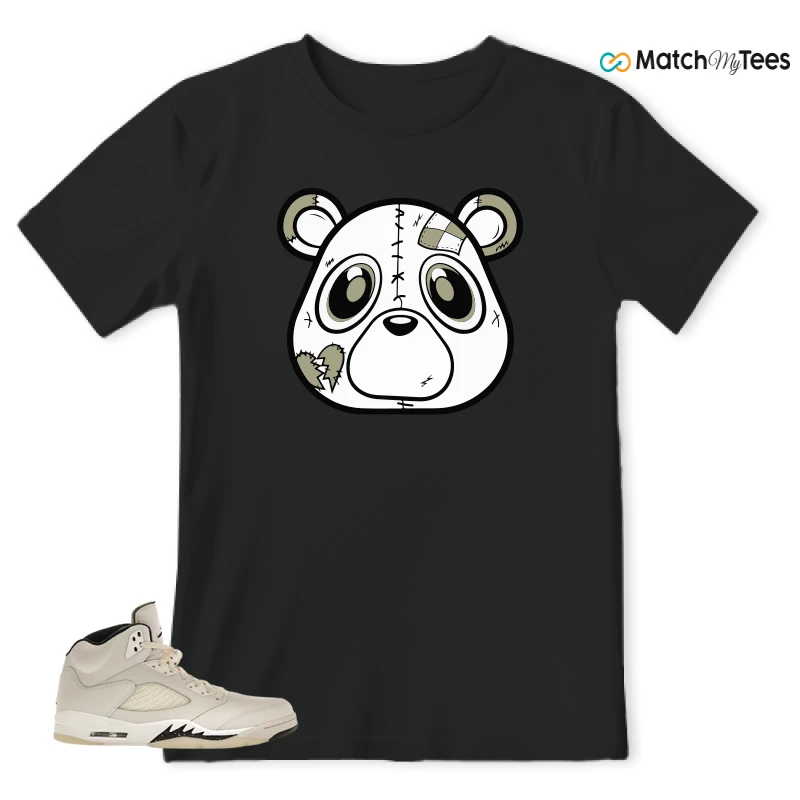 NIKE AIR JORDAN 5 RETRO SAIL SNEAKER Matching Tees t-shirt