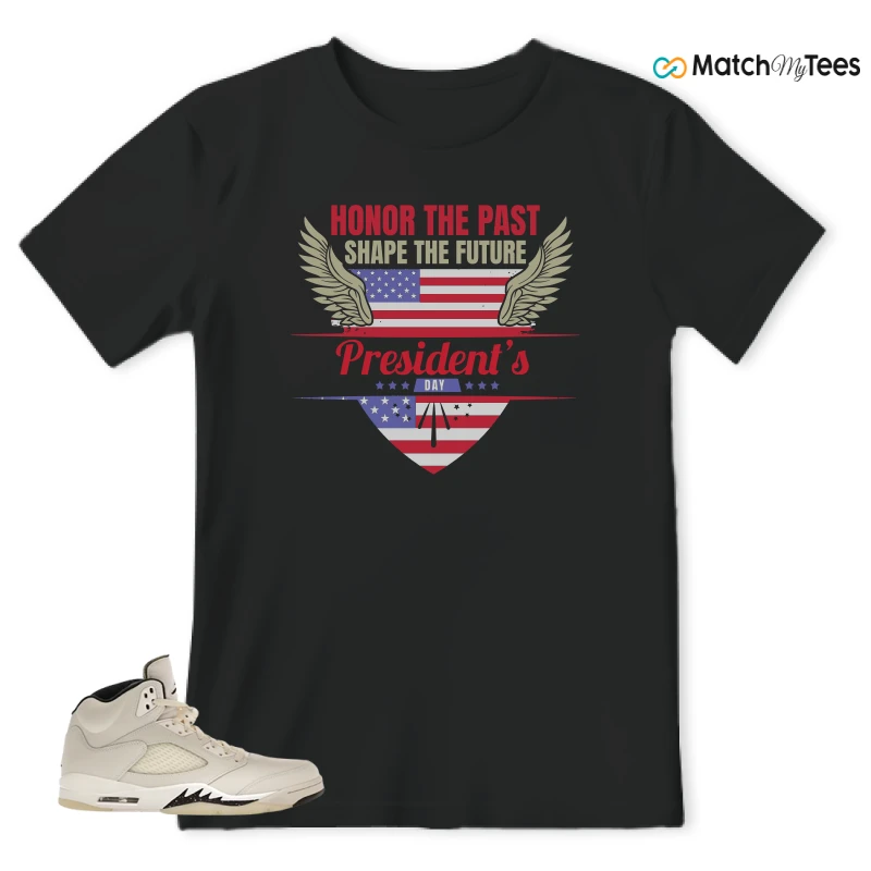 NIKE AIR JORDAN 5 RETRO SAIL SNEAKER Matching Tees t-shirt