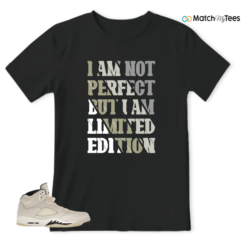 NIKE AIR JORDAN 5 RETRO SAIL SNEAKER Matching Tees t-shirt