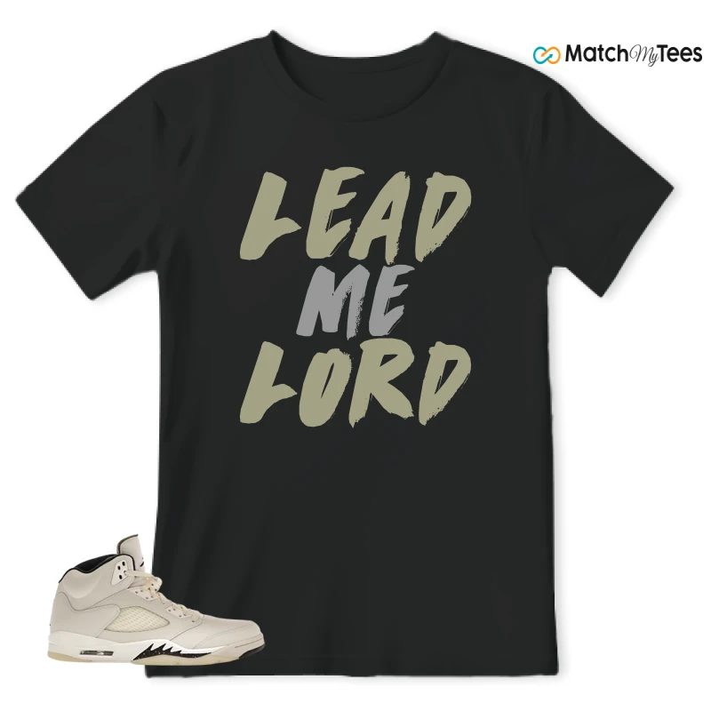 NIKE AIR JORDAN 5 RETRO SAIL SNEAKER Matching Tees t-shirt