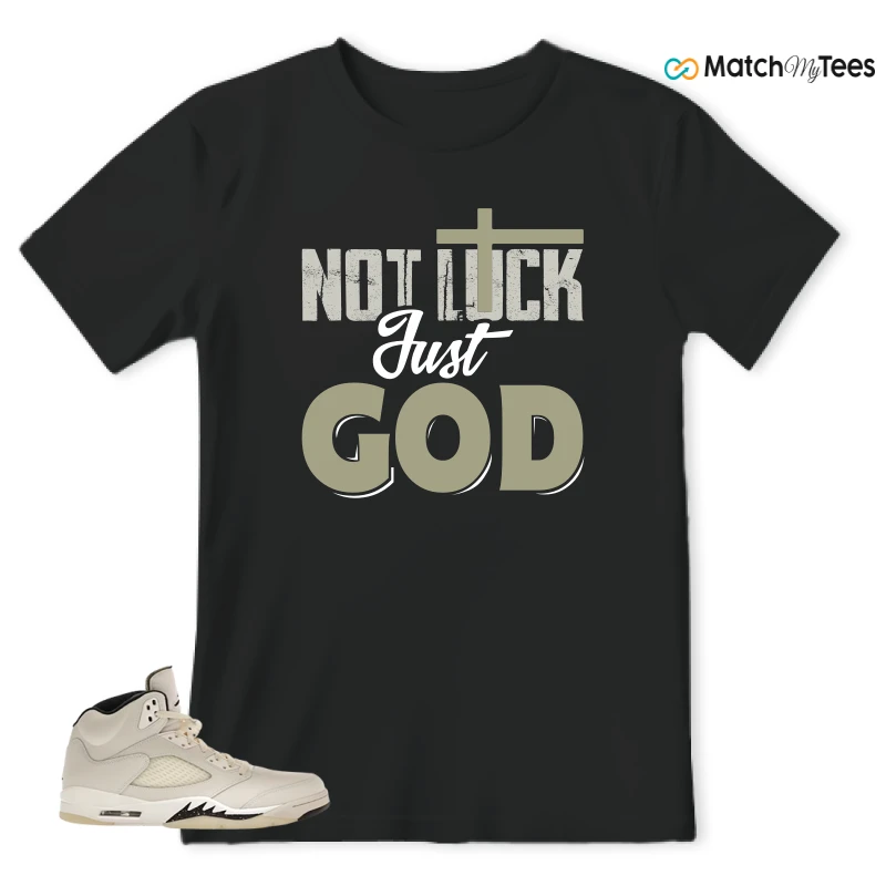 NIKE AIR JORDAN 5 RETRO SAIL SNEAKER Matching Tees t-shirt