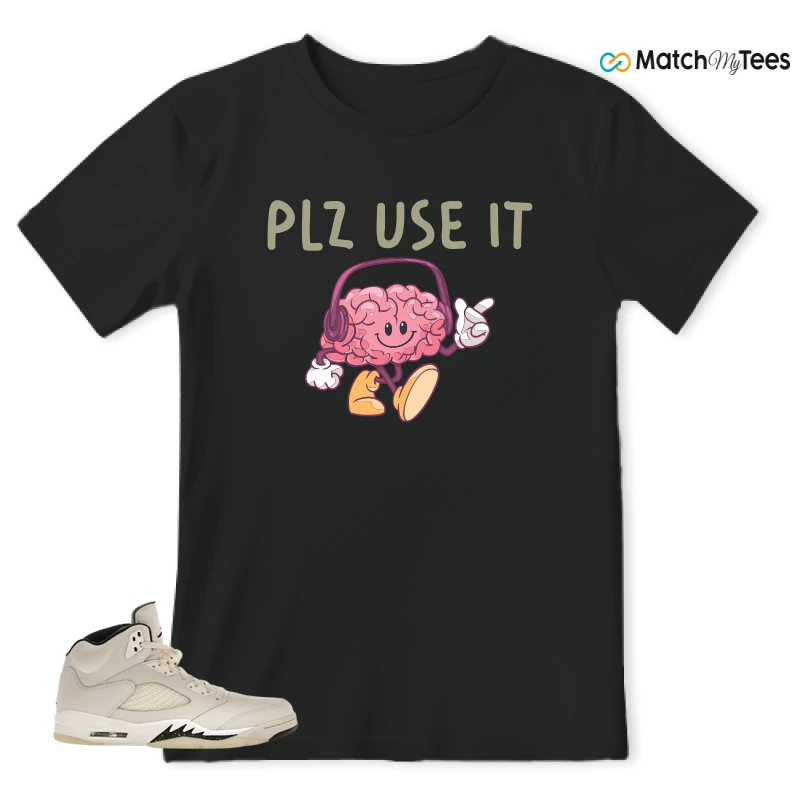 NIKE AIR JORDAN 5 RETRO SAIL SNEAKER Matching Tees t-shirt