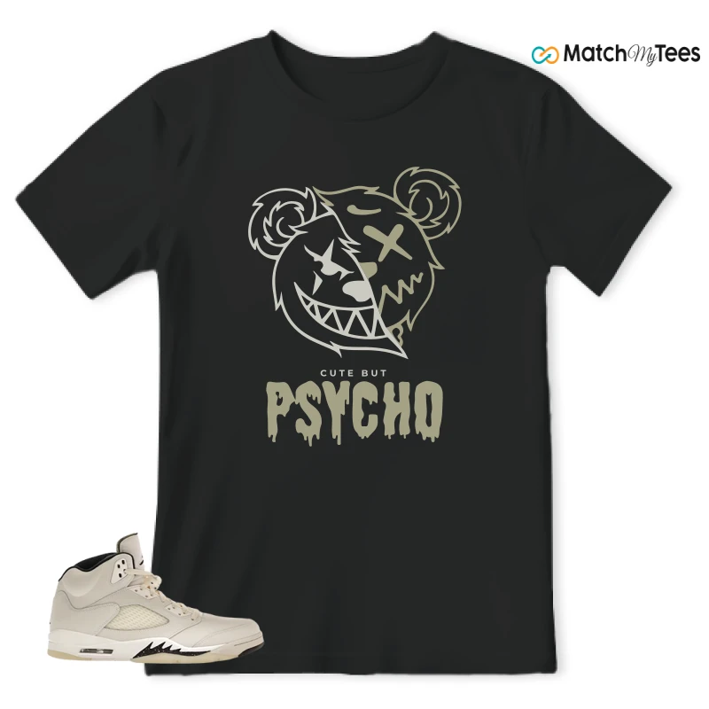NIKE AIR JORDAN 5 RETRO SAIL SNEAKER Matching Tees t-shirt