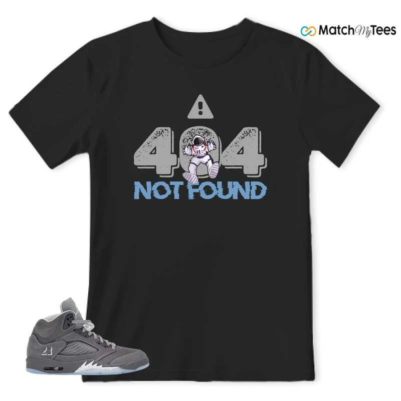 NIKE AIR JORDAN 5 RETRO WOLF GREY 2026 SNEAKER Matching Tees t-shirt