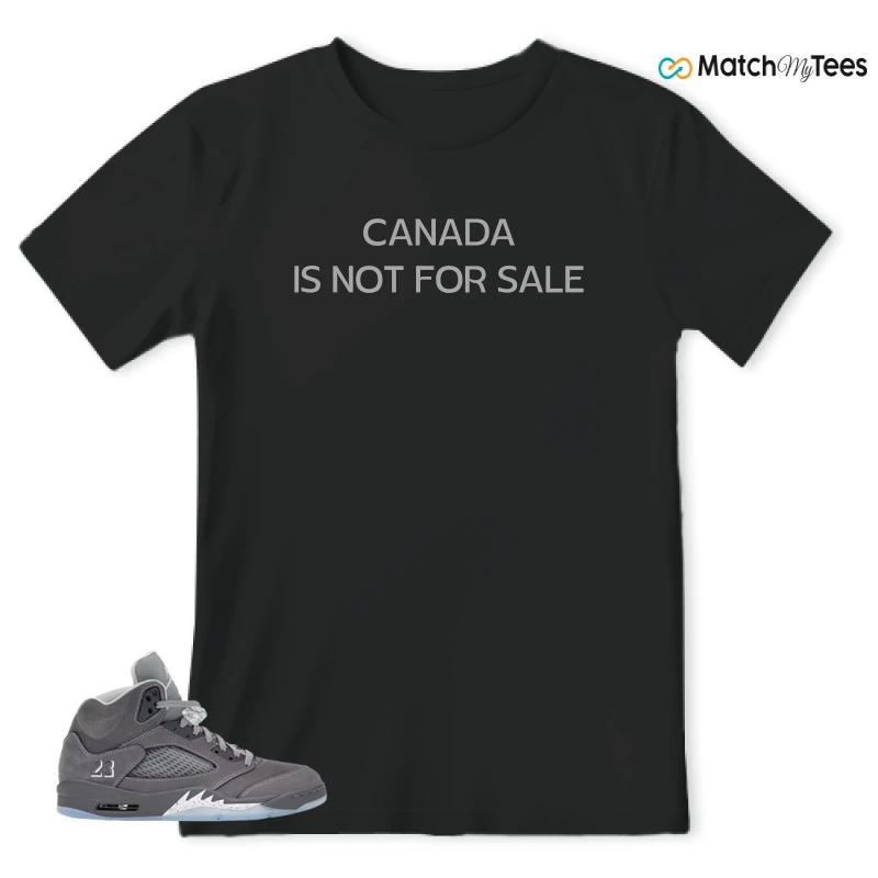NIKE AIR JORDAN 5 RETRO WOLF GREY 2026 SNEAKER Matching Tees t-shirt