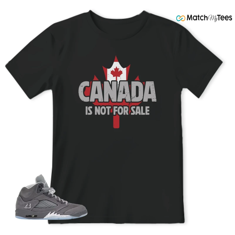 NIKE AIR JORDAN 5 RETRO WOLF GREY 2026 SNEAKER Matching Tees t-shirt